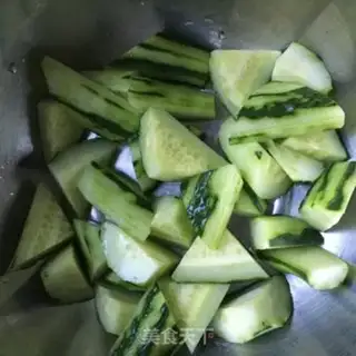 Make A cherries salad step 2