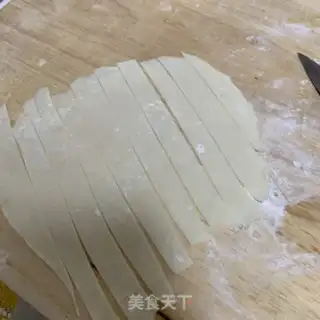 Make Skin of dumplings step 1