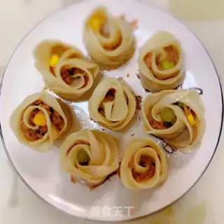 Make Skin of dumplings step 5