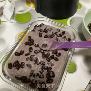 Make Red bean ice cream step 10
