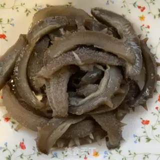Make Burning sea cucumber step 2