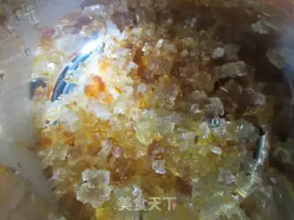 Make Peach glue round step 3