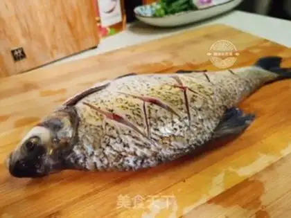Make Red-burned fish step 2