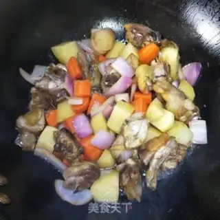 Make Curry chicken step 8