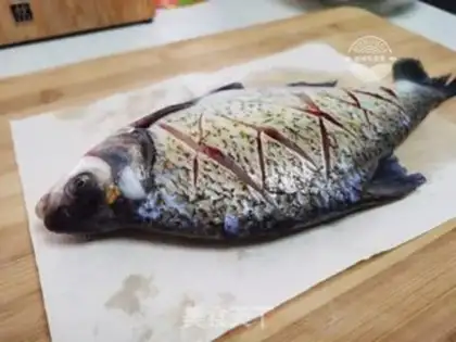 Make Red-burned fish step 4