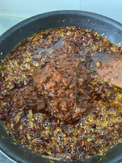 Make Spicy beef sauce step 13