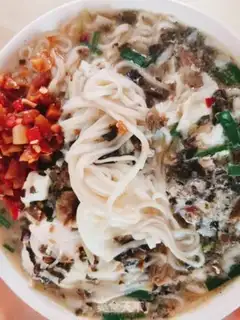 Make Breakfast noodles step 1