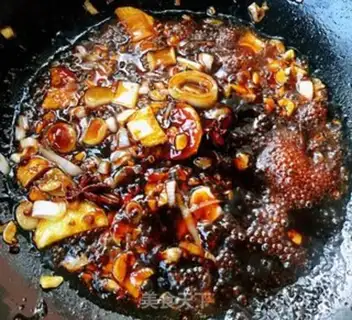Make Red-hot porridge eggs step 6