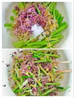 Make Double sprouts of Dutch cucumber step 5