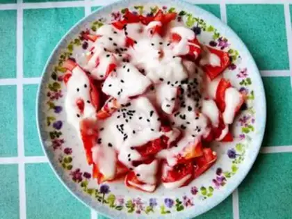 Make Yogurt tomatoes step 3