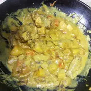 Make Curry chicken step 12