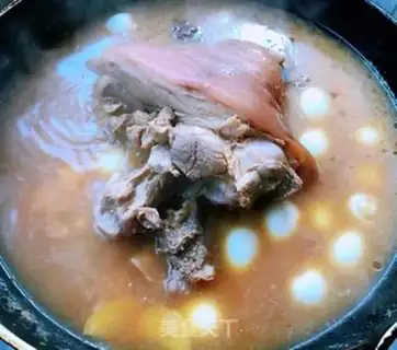 Make Red-hot porridge eggs step 9