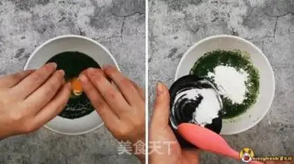Make Spinach cod roll step 5
