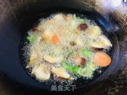 Make Dry pots and vegetables step 0