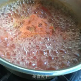 Make Low fat tomato egg soup step 4
