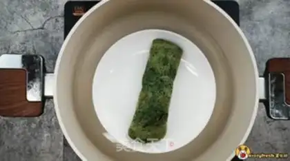 Make Spinach cod roll step 8