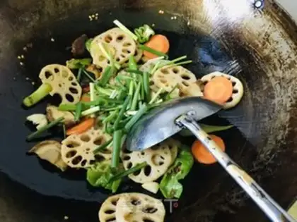 Make Dry pots and vegetables step 5