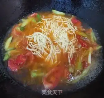 Make Tomato cucumber noodles step 5