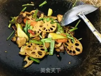 Make Dry pots and vegetables step 8