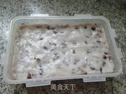 Make Red bean cake step 15