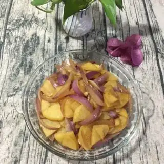 Make Onion fried potato chips step 6