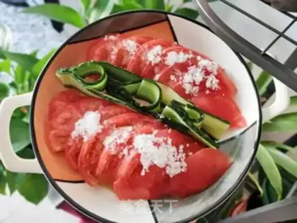 Make Ice cream tomatoes step 8
