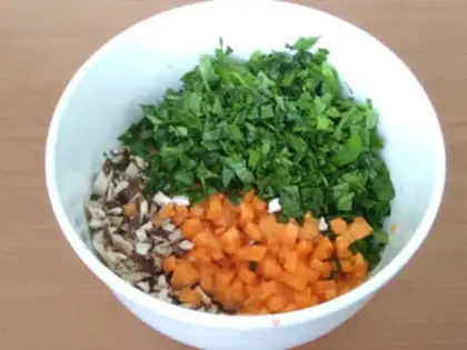 Make Celery leaves step 4