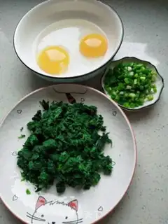 Make Celery omelet step 2
