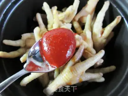 Make Old tofu chicken claws step 7