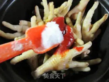 Make Old tofu chicken claws step 8