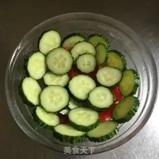 Make Holy Virgin cucumber salad step 1