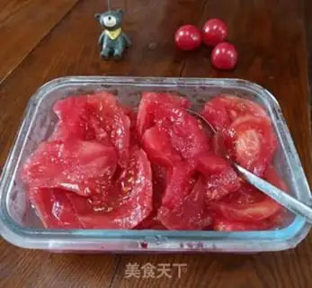 Make Ice cream pickled tomatoes step 4