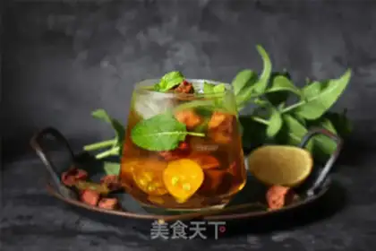Make Sour orange iced tea step 5