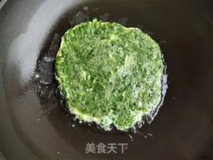 Make Cream fried eggs step 7