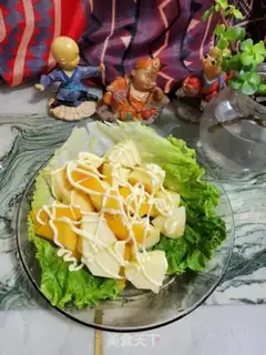 Make Apple peach salad step 7