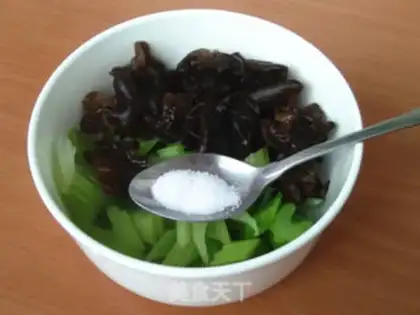 Make Celery with wood step 5