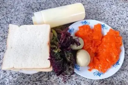 Make Chicken steak toast sandwich step 0