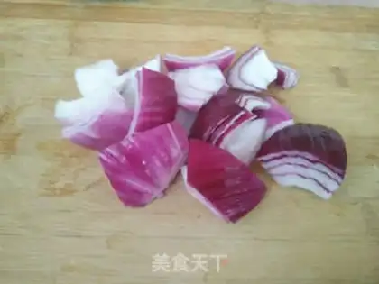 Make Orchid mixed onions step 1