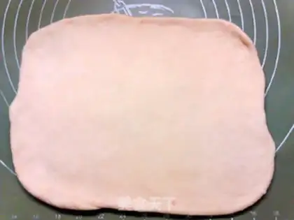 Make The hand tore the meat bread step 8