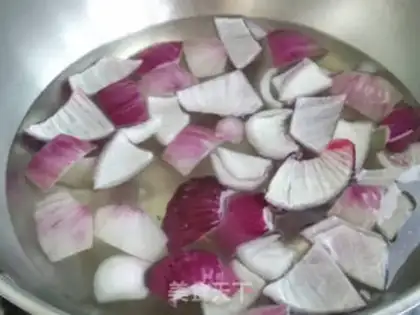 Make Orchid mixed onions step 3