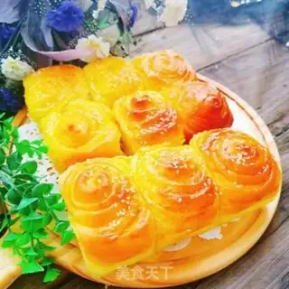 Make ♪ Bread at the bottom of honey step 24