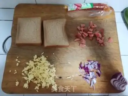Make Cheese sandwich step 1