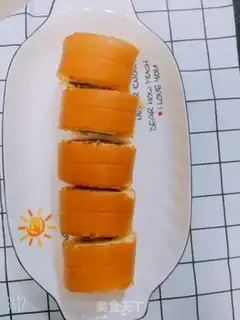 Make Red Bean Cake roll step 10
