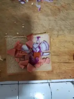 Make Cheese sandwich step 2