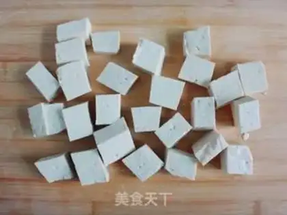 Make Gold tofu step 1