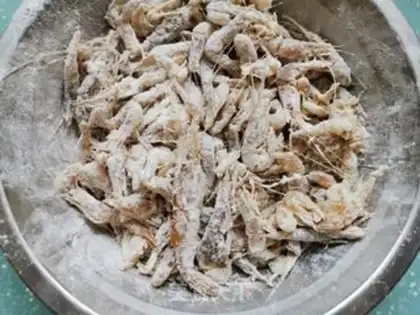 Make Dried shrimp step 2