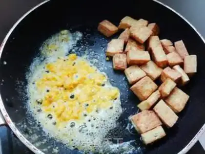 Make Gold tofu step 5