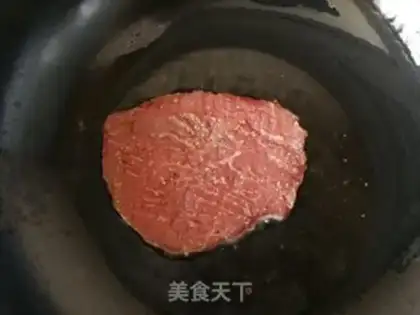 Make violet and black beef step 3