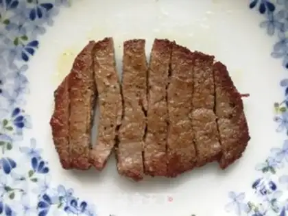 Make violet and black beef step 5