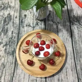 Make Cherry oatmeal milk cup step 1